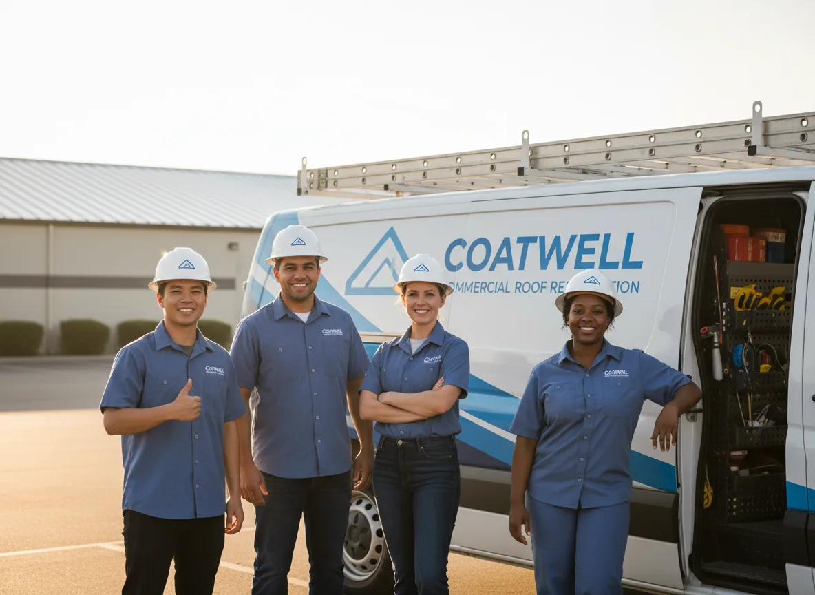 Commercial roof coating company in Zionsville, PA
